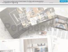 Tablet Screenshot of perspectivelighting.com